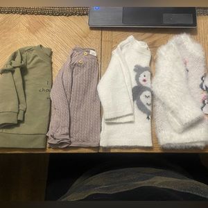 6 Piece Winter Sweater set: H&M, Target, and Tucker Tate mix